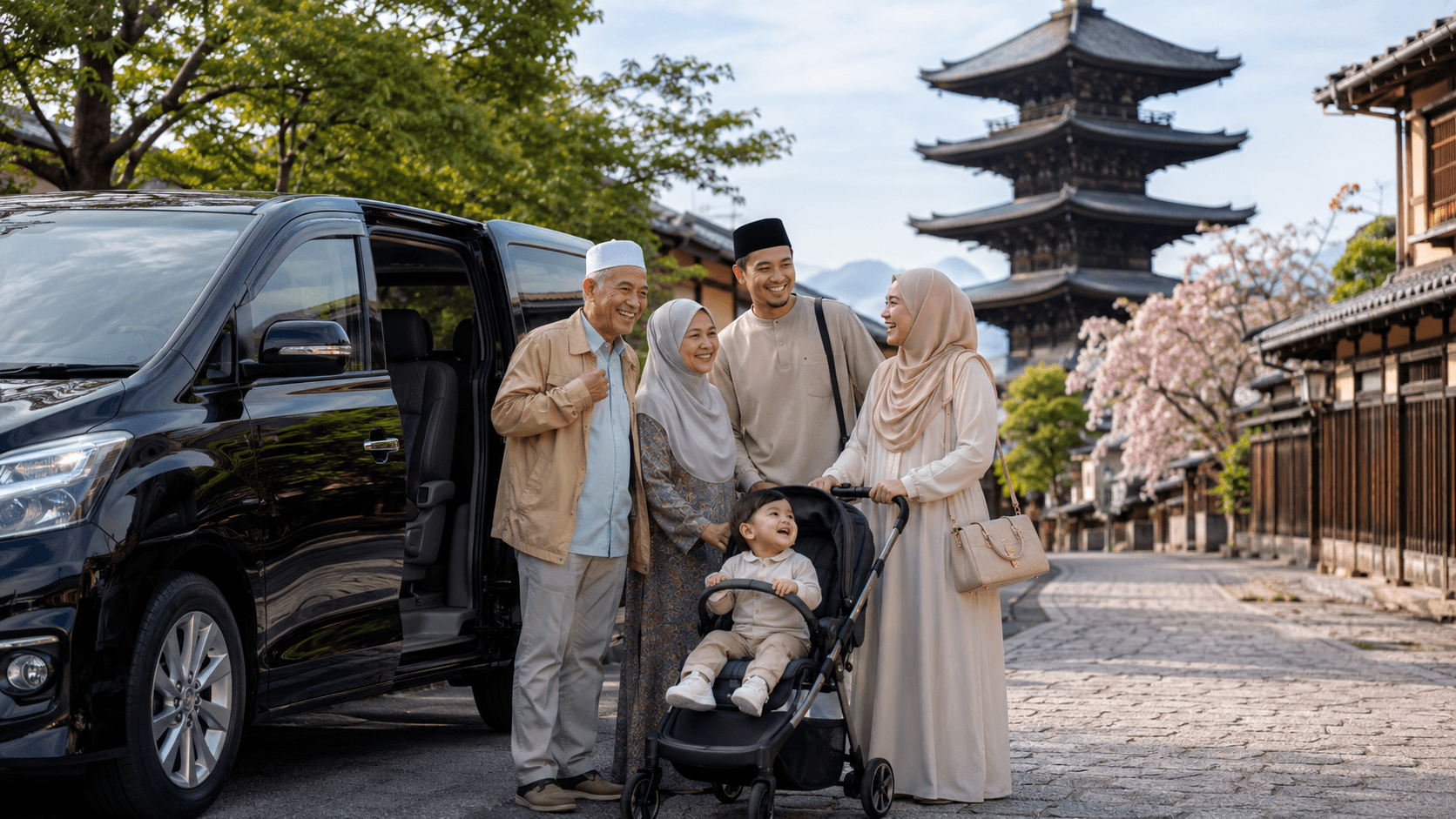 Private transport untuk keluarga dan warga emas